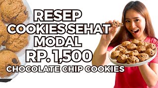 RESEP CHOCOLATE CHIP COOKIES SEHAT MODAL 1 RIBUAN (1,500), Soft & Renyah, Tanpa tepung! |ledyanledy screenshot 3