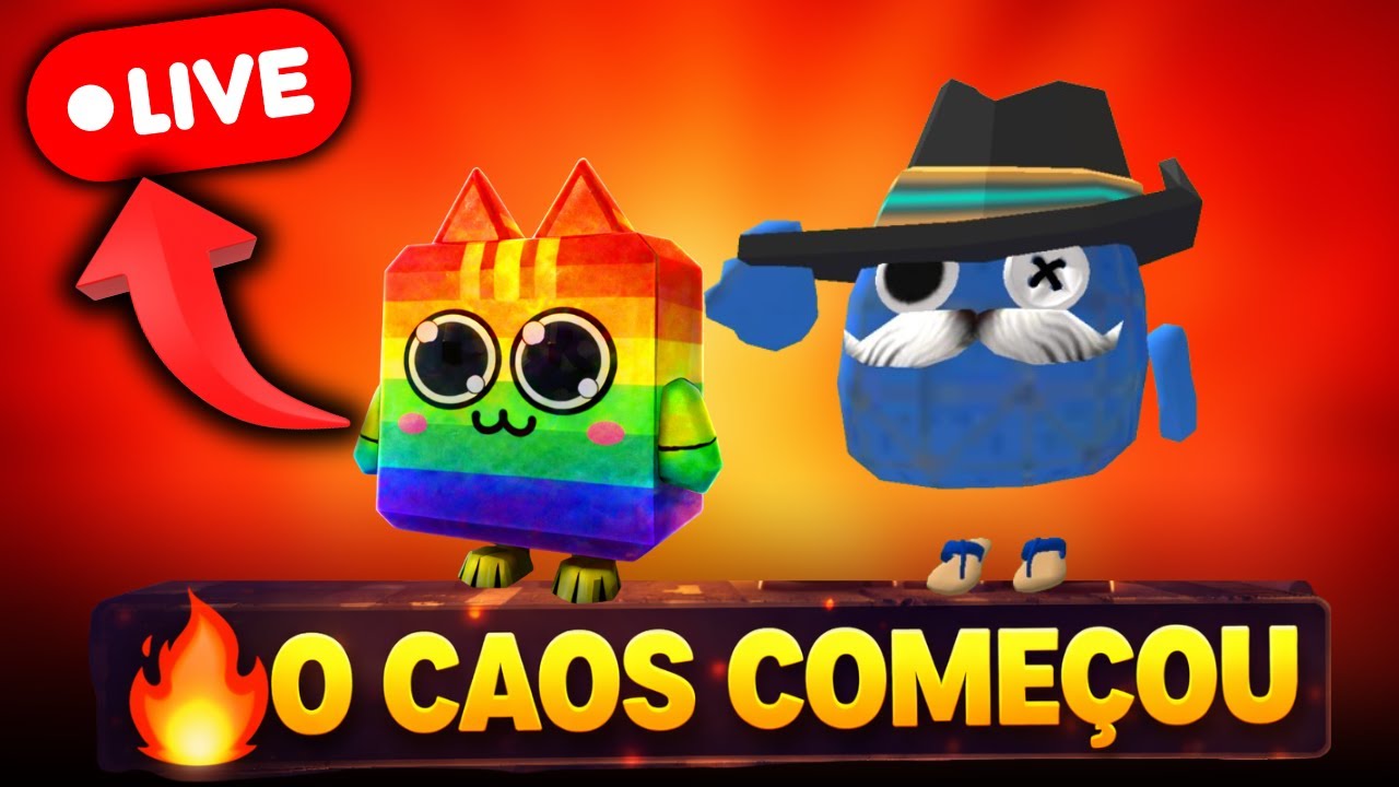 🔴AO VIVO: ISSO SAIU DO CONTROLE NO CHICKEN GUN 😱