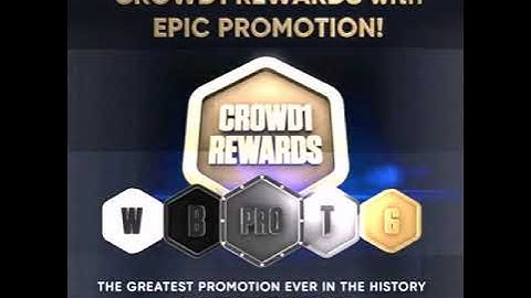 Crowd 1 is the best  lock down business idea - start your online business today