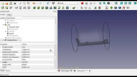 FreeCAD Lathe Milling Path Generation