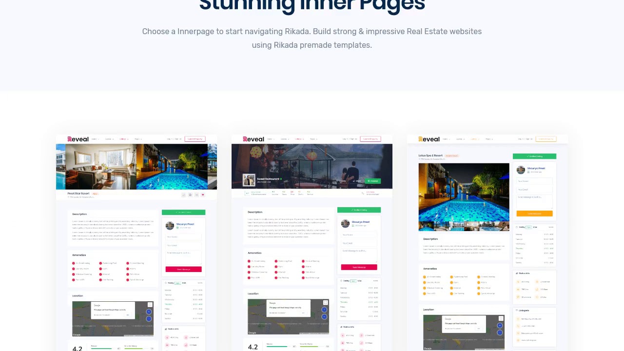 Reveal - Business Directory and Listings HTML Template