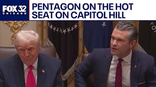 Pentagon under fire on Capitol Hill over reported Hegseth messages