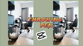 How To Edit Throwing Pen Using Capcut App Magic Tricks Trending Video Editing