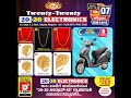 Twnetytwenty electronics season16  grand opening  kc nagar talapady