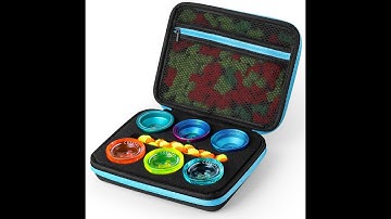 Magicyoyo Portable Yoyo Storage Case - Keep yoyo and accessories organized
