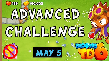 Bloons TD 6 Advanced Challenge | Strange Right? | No MK No Powers Used | May 5 2024