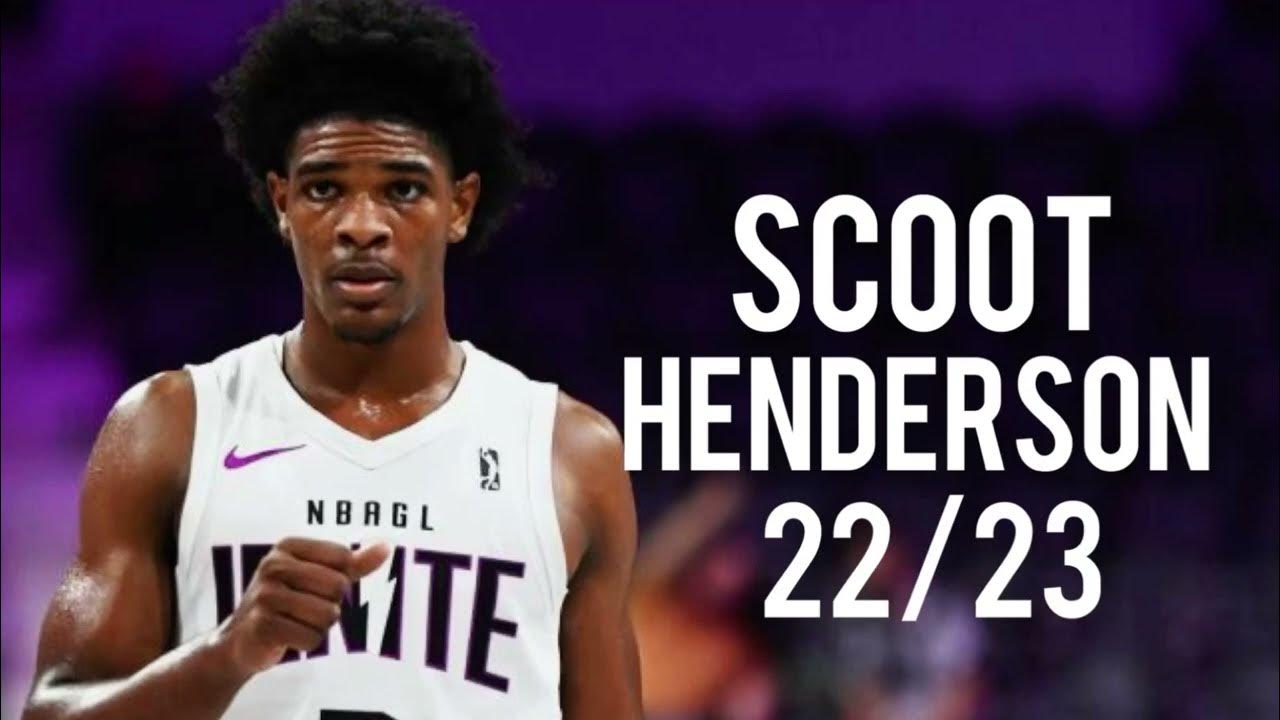 Scoot Henderson 2023 Insane Dunks, Assists & Highlights HD YouTube