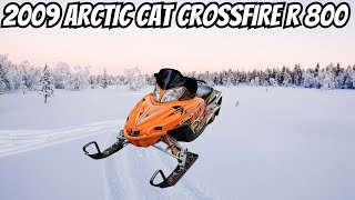 2009 ARCTIC CAT CROSSFIRE R 800 WALK AROUND