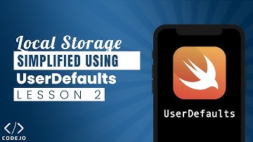 Swift Local Storage w/ UserDefaults - Lesson 2 - Setting Up the UI