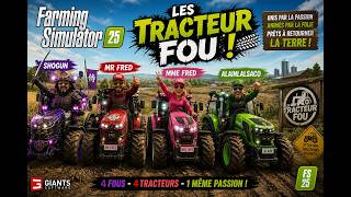bonsoir live sur fs25  team les tracteur fous