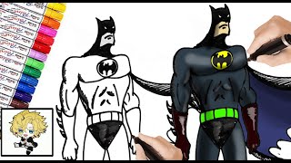 how to draw batman | رسم باتمان سهل خطوة بخطوة