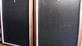 Pioneer CS-53 Speakers made in Japan HOW SOUND music playing