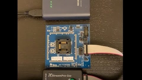 XStreamPro Flash programming + standalone for TI MSP430