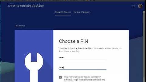 How to access your work computer from home.