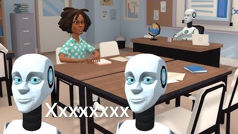 Robot Sally Takes over Classroom!! -A short Film|| Plotagon Story Ep. 21