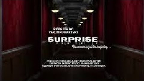 SURPRISE  Horror  film trailer (Kannada horror short film )