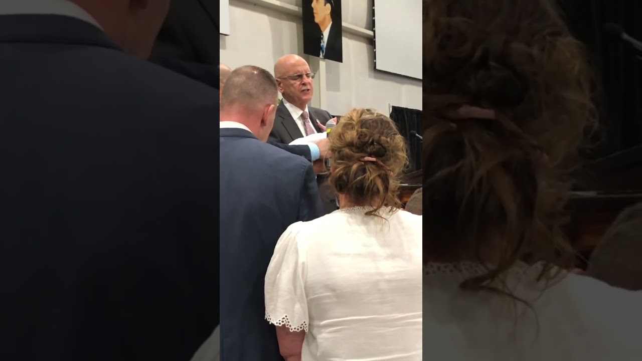 May 11, 2019, Brother Joseph Branham Dedicating Granddaughter Marrion Marie Evans
