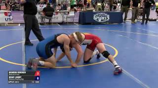70 Finals - Brandon Sorensen (University of Iowa) vs. Grant LaMont (Wolverine WC)