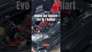 Restore engine bay Evo 10 #evox #lancerevolution #evo10 #4b11t #tuningmalaysia