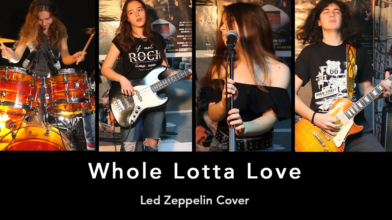 Whole Lotta Love - Led Zeppelin; Cover by Sina Drums, Andrei Cerbu, Andreea Munteanu, Miruna Harter