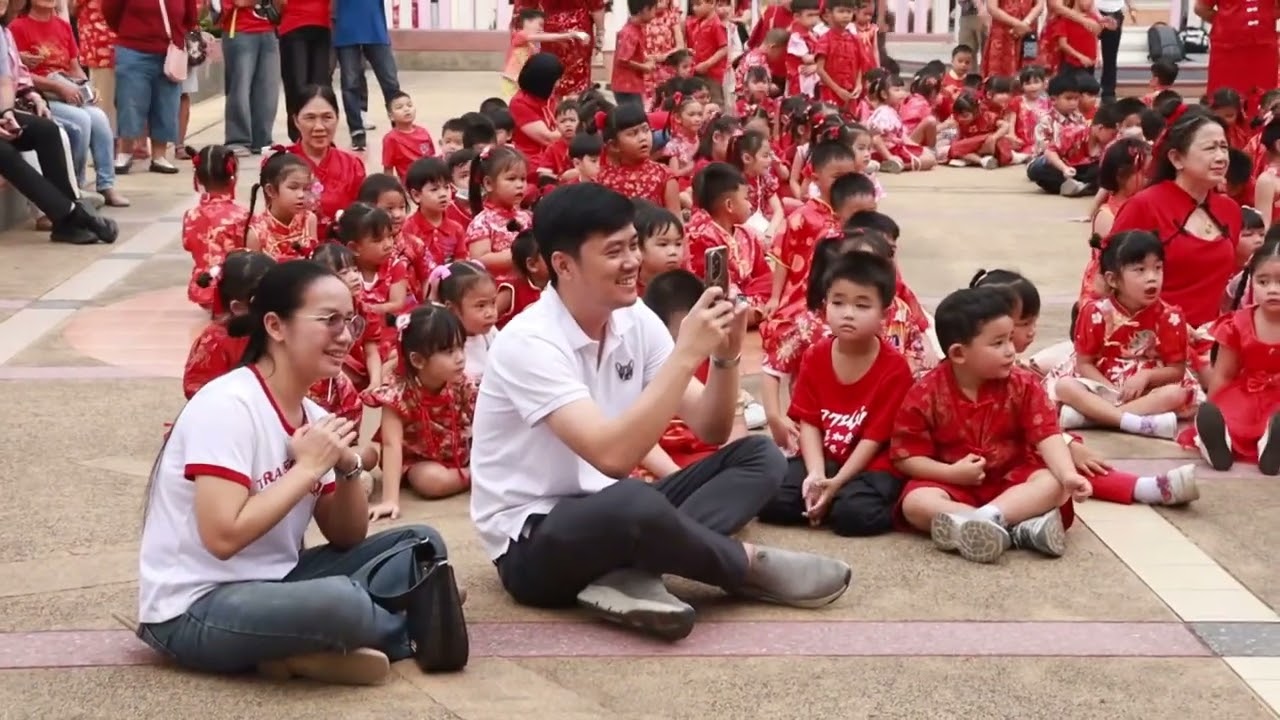 #พิษณุโลก #อนุบาลประชาราษฎร์ จัดกิจกรรมตรุษจีน นักเรียนเชิดสิงโตจิ๋ว