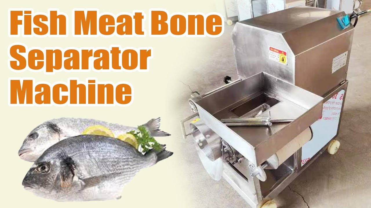 Automatic Fish Deboning Made Easy – Meat Bone Separator Explained 