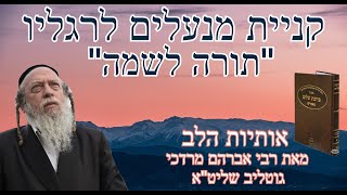 אותיות הלב - מאמרי הרב"ש - שנת תשד"מ - מאמר ח'  - שעור מספר 5 הרב גוטליב