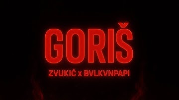 GORIŠ - ZVUKIĆ x BVLKVNPAPI (Official Audio) 
