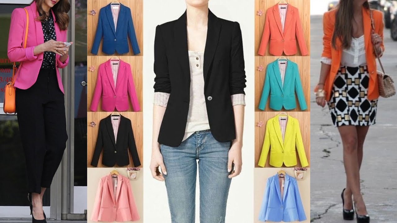 BLAZERS COMBINACIONES CON BLAZERS DE DIFESRNTES COLORES ESTILOS / LLOOKS Y OUTFITS CON BLAZER 2021 - YouTube