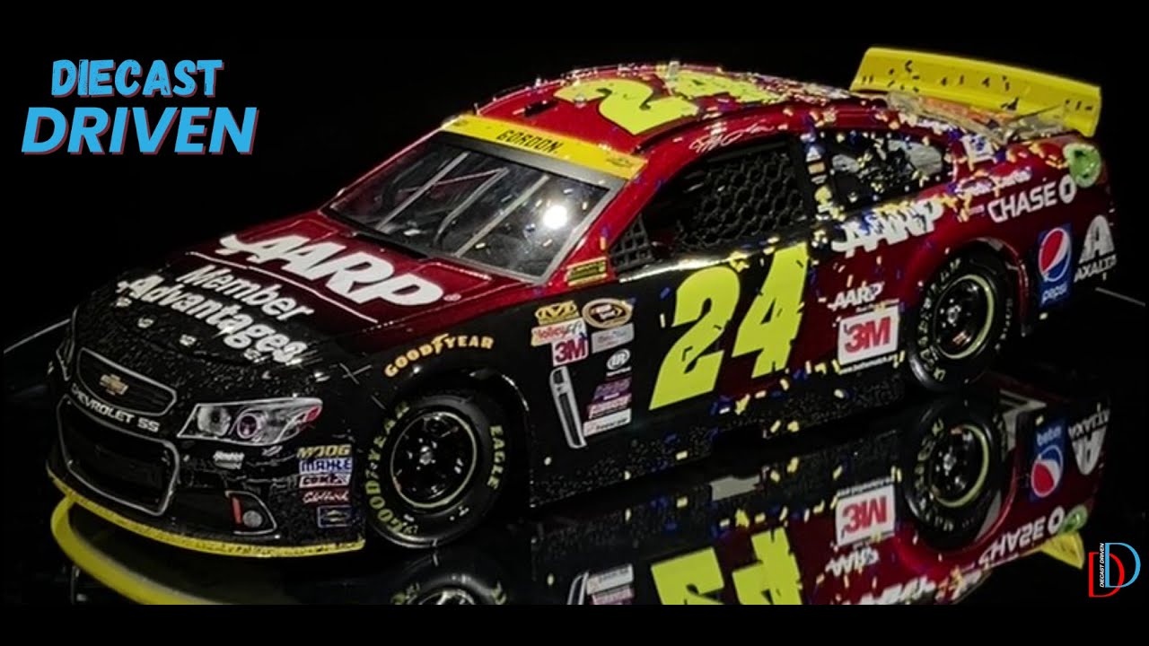 NASCAR Diecast Review: Jeff Gordon 2015 Martinsville II Final Win 1/24 RCCA Elite