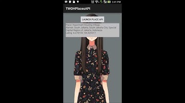 Google Places API for Android Example