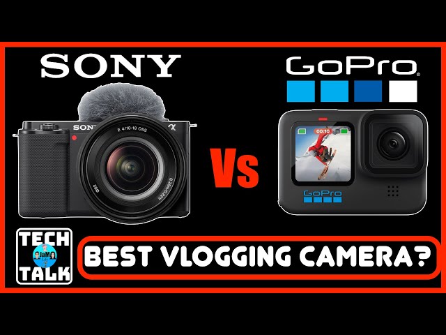 SONY VLOGCAM ZV-1 ＋ GoPro HERO10 本体 Sony ZV-E10 vs GoPro Hero 10 - Vlogging - YouTube