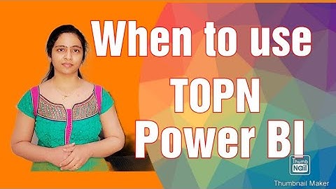 TOPN DAX in Power BI | Power BI for beginners | Power BI interview questions