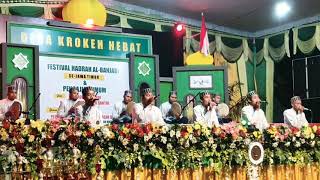 AR ROUDHOH JOMBANG JUARA 1 FESTIVAL SHOLAWAT AL-BANJARI DI KROKEH  MADIUN 2019