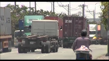 VTC14_Kẹt xe nhiều ngày liền tại cảng Cát Lái