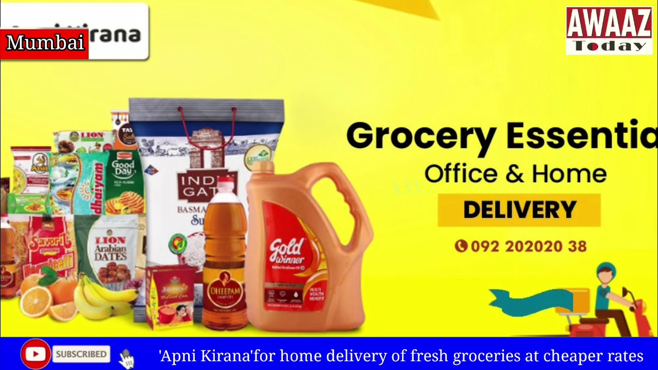'Apni Kirana'for home delivery of fresh groceries at cheaper rates