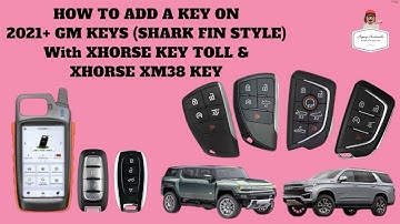 HOW TO ADD A KEY ON 2021 - 2025 GM KEYS USING XHORSE KEY TOOL & XM38 KEY