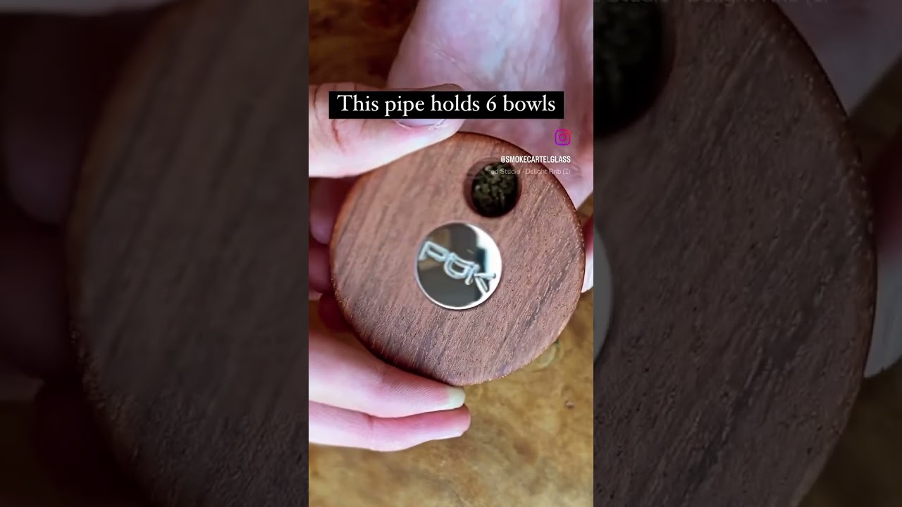 The PÜK is a classy six shooter, meaning it can hold six bowls at once.