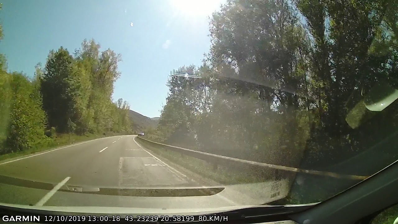 DRIVE #855: Raška-Novi Pazar (Serbia) (timelapse 4x) *Read Description*