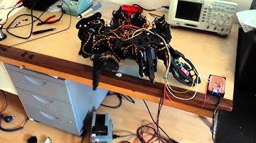 Inverse kinematics leg control working on beaglebone black