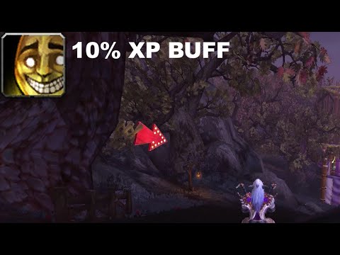 How to Get 10 XP Buff World Of Warcraft Darkmoon faire WHEE