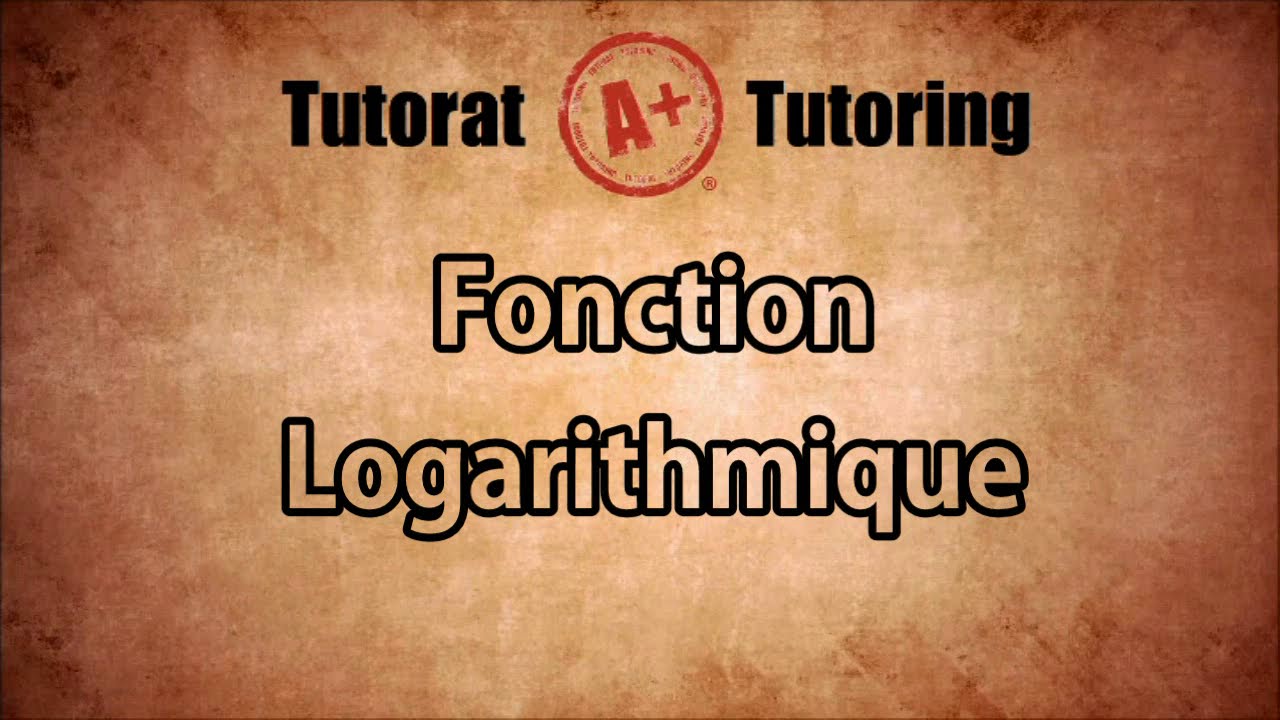 Fonction Logarithmique - Secondaire 5 SN au Québec #logarithmique #math #mathématiques #secondaire