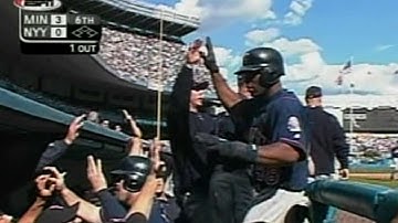 2003 ALDS Gm1: Twins score two on Yankees