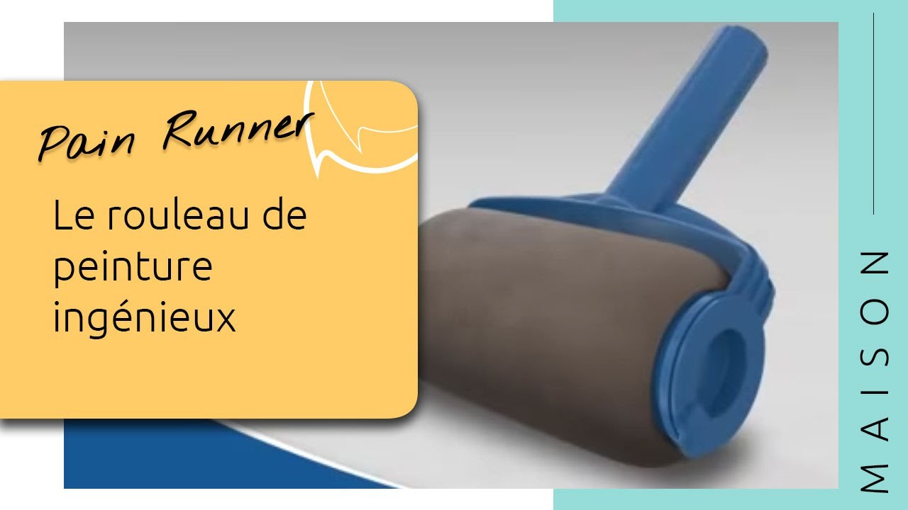 PAINT RUNNER Le rouleau de peinture ingénieux YouTube
