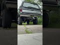 Stock 350 Chevy K5 Blazer, Summit Racing long tubes, 2.5” pipe, Blackwidow Widowmaker 10s, H pipe