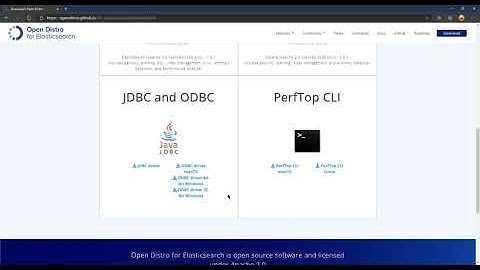 Installing the Open Distro for Elasticsearch ODBC Driver on Windows