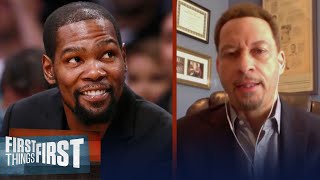 I won't crush Kevin Durant for sitting out this season — Chris Broussard | NBA | FIRST THINGS FIRST