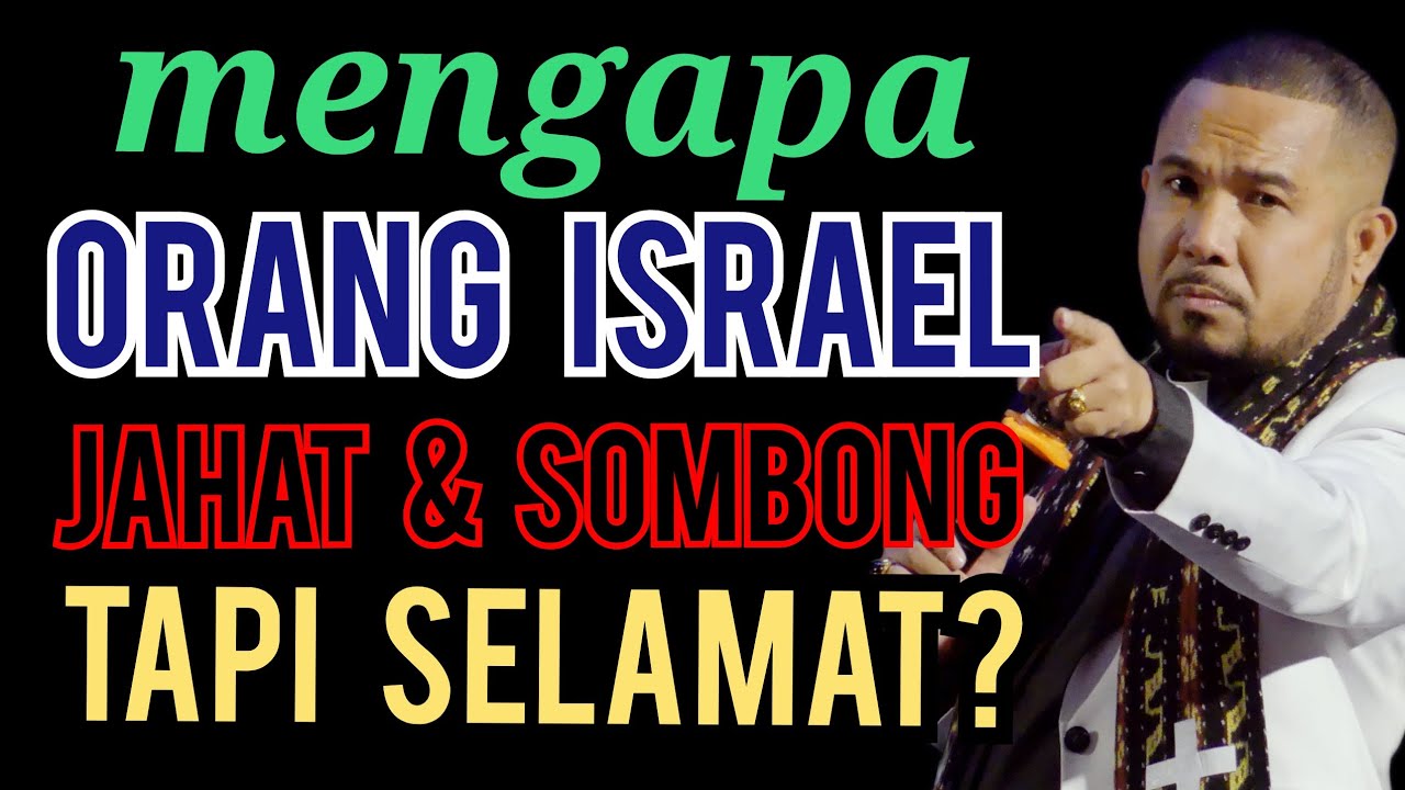 inilah RAHASIA Orang Israel jahat Tapi selamat - KKR terbaru Pdt Mell Atock