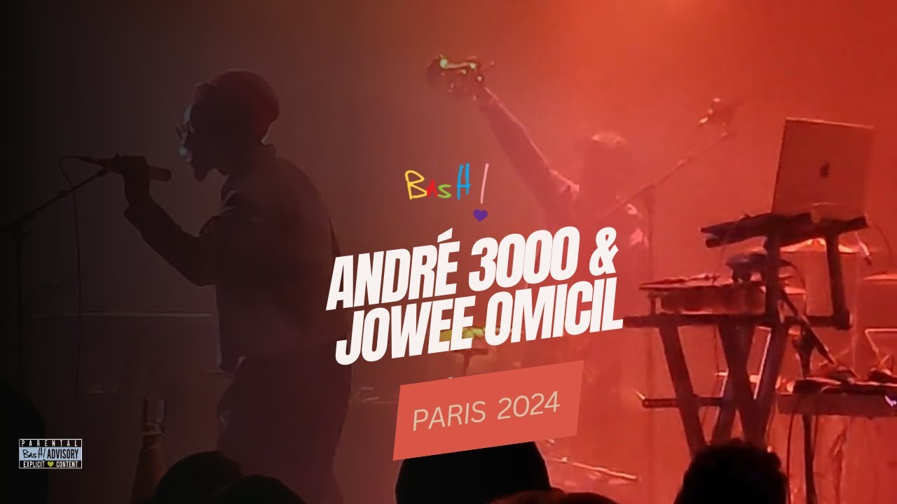 André 3000 Introducing Jowee Omicil at Gaîté Lyrique, Paris  2024