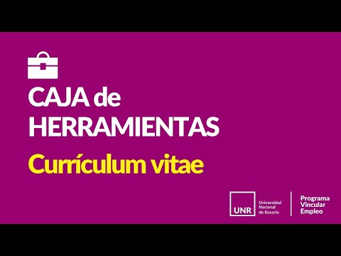 Currículum vitae